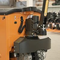 Réaction positive Transpalettes électriques tout-terrain hydrauliques robustes de 3 tonnes Chariot élévateur de fabricant de cric