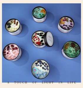 Velas Aromáticas de Cera de Soya en Vasos de Cristal de Lujo, Fragancia <span class=keywords><strong>para</strong></span> el Hogar, Regalo Perfecto <span class=keywords><strong>para</strong></span> <span class=keywords><strong>Mujeres</strong></span>, Venta al Por Mayor - Product Image 6
