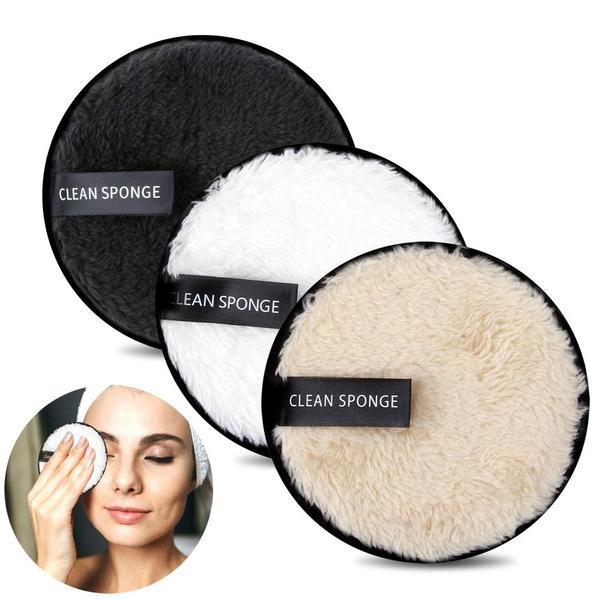 Wholesale Washable Eco Friendly Natural Reusable Facial Face Cleansing Cotton Rounds Bamboo Organic Makeup Remover Pads