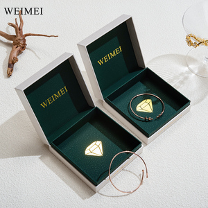 Unique Luxury Custom Logo White Cardboard Paper Jewelry Packaging <b>Box</b> for Ring <b>Earring</b> Necklace Bracelet <b>Gift</b> - Product Image 6