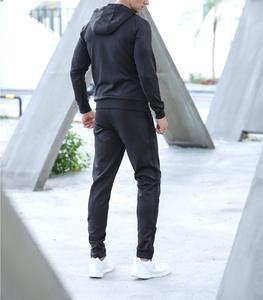 Custom Men Tracksuit Set 100% Cotton Breathable Wholesale Price Set Streetwear Men's Casual Wear Set Tracksuit - Product Image 2