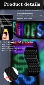 16*32 pixel linh hoạt di chuyển tin nhắn nhỏ dẫn Kệ hiển thị ứng dụng di động cho xe taxi cửa sổ ngoài trời dẫn đăng ký - Product Image 5