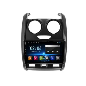 Lecteur de voiture universel 9 pouces 1 + 16GB 2 + 32GB Autoradio Android pour Renault Duster 2015-2018 Écran de voiture avec caméra