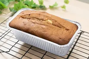 Bandeja descartável de alumínio para comida takeaway