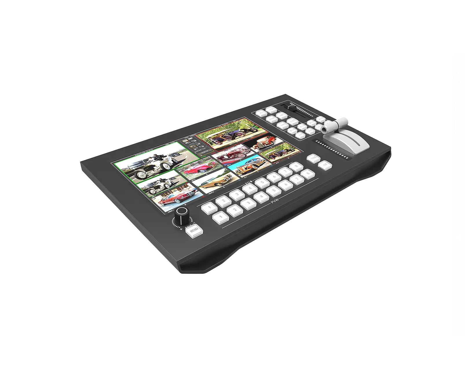 HYJ-KD 31 Multi-camera Video Switcher Mixer LCD Touch Screen PTZ Control Switcher For Live Streaming
