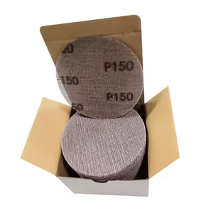 Discos de lijado de malla abrasiva de enlace de resina de 125mm especialmente desarrollados Industria de acabado automotriz Óxido de aluminio - Product Image 3