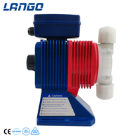 Pompe doseuse chimique industrielle anti-corrosion LANGO EP-C30FR OEM avec affichage de fréquence LED et diaphragme en PTFE pour nutriments hydroponiques