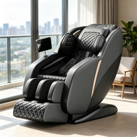 Sillón de Masaje con Bluetooth, 120W de Potencia, Masaje Corporal Completo con Gravedad Cero, Función Musical, Shiatsu, Fabricante OEM