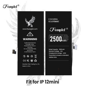 Feaglet <span class=keywords><strong>Batterie</strong></span> Haute Capacité <span class=keywords><strong>12</strong></span> <span class=keywords><strong>Mini</strong></span> Téléphone Mobile 2500 mAh <span class=keywords><strong>Batterie</strong></span> Au Lithium pour <span class=keywords><strong>iPhone</strong></span> <span class=keywords><strong>12</strong></span> <span class=keywords><strong>Mini</strong></span> Grade <span class=keywords><strong>Batterie</strong></span> - Product Image 2