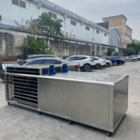 Machine à glace en blocs 10KG, 3 tonnes/24h, automatique, en acier inoxydable, avec système de refroidissement industriel, capacité de stockage 500kg, 220V/380V