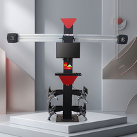 Suministro Directo de Fábrica: Alineador de Ruedas 3D Chen Tuo CT3D501 con Elevador, Cámara Industrial de 8MP, Pantalla LED, 2.2kW y Capacidad de 150kg