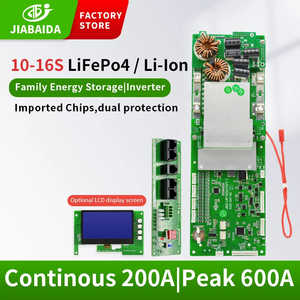 Sistema de Almacenamiento de Energía (ESS) Inteligente 15S 16S 48V 100A 200A con LCD, CAN, UART, RS485 y Manual de 1500g para Almacenamiento de Energía - Product Image 6