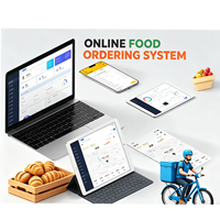 Desarrollo Personalizado de Aplicaciones para Plataformas de Entrega de Comida, Compatible con Android, iOS, Aplicación para Conductores, Aplicación para Usuarios y Sistema de Gestión de Administradores