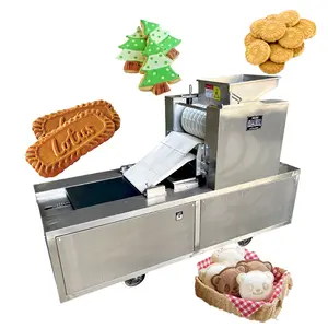 Industrial Professional Fabrication Mini Small Scale Pet Cook Biscuit Cookie Molding Make Machine