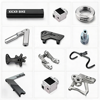 Composants en acier, aluminium et titane forgés sur mesure de haute qualité, sablés CNC et anodisés durs pour accessoires de cadre de vélo