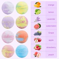 Ensemble de bombes de bain moussantes relaxantes hydratantes Halloween Devil Witch SPA Bombes de bain effervescentes Bombes de bain crâne