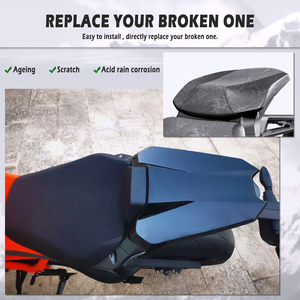 XXUN capot de siège arrière de moto pour <span class=keywords><strong>KTM</strong></span> <span class=keywords><strong>1290</strong></span> Super Duke R 2020 2021 <span class=keywords><strong>2022</strong></span> 2023 ABS passager passager Solo couverture accessoires pièces - Product Image 4