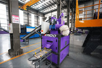 Machine de recyclage automatique de fil de cuivre usagé à bas prix, capacité 150 kg/h, granulateur de fil de cuivre de rebut