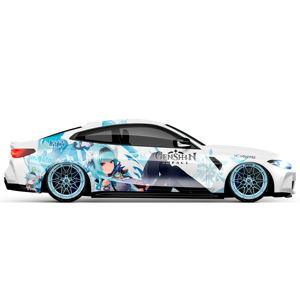 สติ๊กเกอร์ติดรถยนต์ลายอนิเมะ Genshin Impact <span class=keywords><strong>Itasha</strong></span> 15 สาวน้อย ลายกราฟิกสีสันสดใส สำหรับตกแต่งข้างรถ วัสดุไวนิล แบบ JDM ใช้ได้กับรถทุกประเภท - Product Image 2
