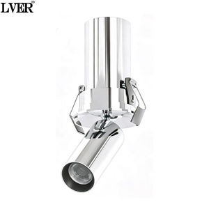 Petits spots encastrés en aluminium IP44 pour éclairage commercial - Downlights LED COB avec CRI 95 élevé - Product Image 1