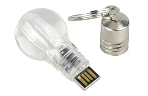 Biểu Tượng Tùy Chỉnh 4GB Pendrive Memory Stick Ánh Sáng Lên Hình Dạng Bóng Đèn Usb Ổ Đĩa Flash Với Ánh Sáng Led Usb Stick Cao Su Ducky Usb - Product Image 4