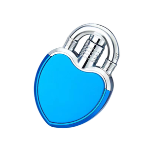 Briquet Métallique Personnalisé Cœur Rouge Flamme Créative Nouveau Design Anti-Vent Coloré Mignon et Adorable – Offre Spéciale - Product Image 2