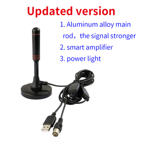 Ăng-ten Tv Hdtv Thu Sóng <span class=keywords><strong>DVB</strong></span> <span class=keywords><strong>T</strong></span>, Bộ Khuếch Đại <span class=keywords><strong>T</strong></span>ín Hiệu <span class=keywords><strong>T</strong></span>ăng Cường <span class=keywords><strong>T</strong></span>ín Hiệu, Ăng-ten TV Kỹ Thuậ<span class=keywords><strong>t</strong></span> Số Trong Nhà - Product Image 2