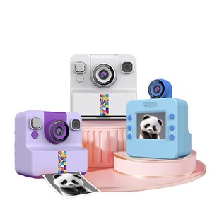 กล้องถ่ายรูปสำเร็จรูปสีสันสดใสสำหรับเด็ก มินิโพลารอยด์ บลูทูธ กล้องดิจิตอล HD รุ่น A30 ขนาด 90x90x55 มม. รองรับการ์ด MicroSD - Product Image 5