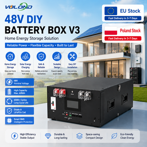 Batería de Litio de Grado A de 48V 16kWh con BMS JK V19 y Función de Calefacción, Recogida en Polonia, Ruedas y Base Apilable Opcionales - Product Image 1