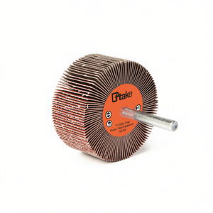 แผ่นขัดกระดาษทรายแบบวงล้อ 30x15 มม. แกน 6 มม. ความหยาบ 180 สำหรับงานเจียร - Product Image 2