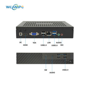 Krachtige Mini-Pc Gaming Desktopcomputer I5 9500 16Gb Ram 3.0Ghz Tot 4.4Ghz Rs232 Werkstation Pc 19V - Product Image 1