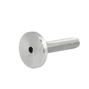 304 Stainless Steel Screw Metric Standard Thread CNC Lathe Machined Finishing Accuracy - Product Image 1