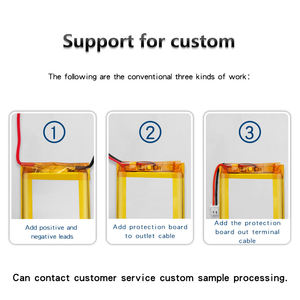 メーカー純正 <span class=keywords><strong>3</strong></span>.7v 703450 1200mAh リチウムイオンポーチバッテリー リポポリマー おもちゃ、電動工具、家電製品用 - Product Image 2