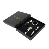 Wne Set Hadiah Alat Stopper Aksesori Wne dan Kit Pembuka Botol Anggur Set Hadiah Dikemas Dalam Kotak Hadiah