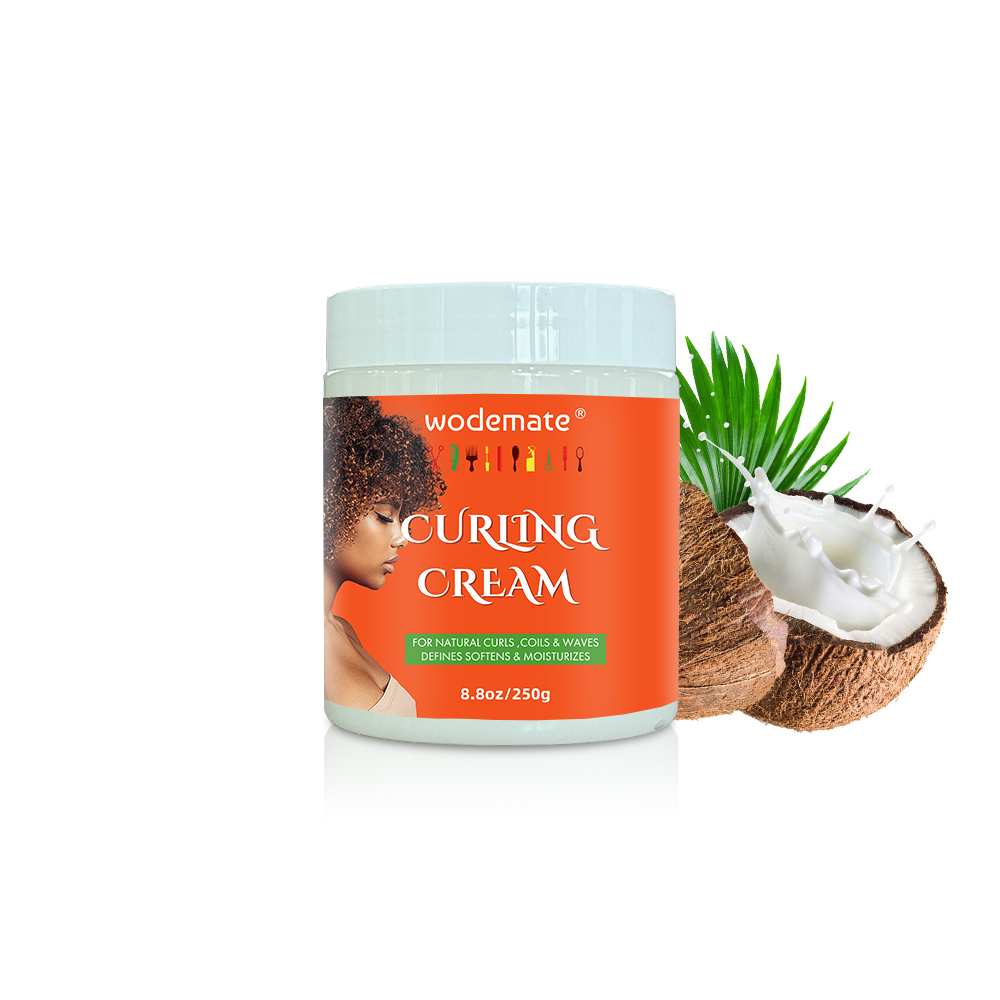 Crème cheveux bouclés