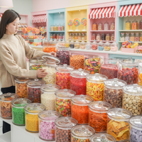 Ecobox Nouveauté Contenant Alimentaire Hermétique en Acrylique Bac à Aliments en Vrac Bac à Bonbons