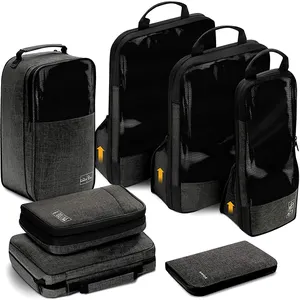 Cubos De Embalagem De Compressão De Qualidade Set Travel Organizer Embalagem Cubos