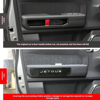 4 pièces de garnitures de protection pour poignées de porte intérieures pour Jetour T2 Traveler, accessoires de modification et de décoration intérieure de voiture