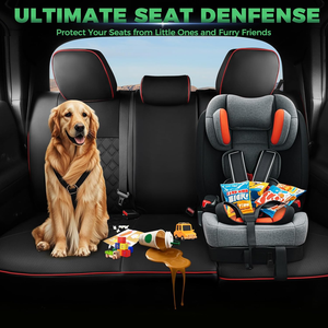 Wholesale Full Covered Custom Leather <strong>Seat</strong> <strong>Covers</strong> for 2016-2023 Toyota 3rd Gen Tacoma SR5 TRD Off-Road Luxury Interior Upgrade - Product Image 6