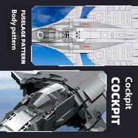 Nouveau kit de construction en plastique DIY : Avion, hélicoptère, chasseur, char – Modèle de jouet pour garçons, amusant à assembler, cadeau à thème figurines