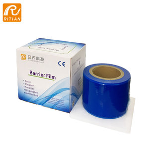 Film barrière dentaire en verre I médical couverture de Film dentaire bleu avec boîte de distribution personnalisée 1200 feuilles - Product Image 2