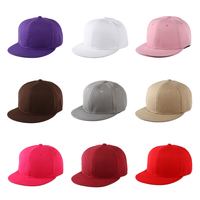 Casquettes Snapback Légères et Ajustables à Six Panneaux aux Tons Riches et Tendance pour le Quotidien, les Rendez-vous entre Amis et les Promenades en Plein Air