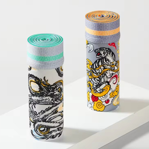 Boxers fins d'été pour hommes en modal, sous-vêtements sans couture en maille, motif <span class=keywords><strong>panda</strong></span>, respirants et à séchage rapide pour hommes - Product Image 3