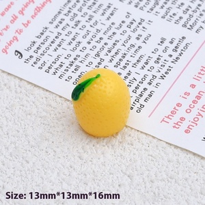 ตุ๊กตาผักและผลไม้ขนาดเล็กบ้านกล้วยแครอทข้าวโพดเครื่องประดับอาหารเรซินขนาดเล็ก - Product Image 6