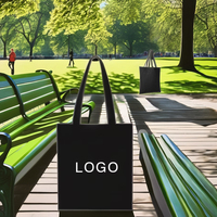Vente en gros Sacs fourre-tout en toile durable et réutilisable écologique Sacs à provisions pliants avec logo
