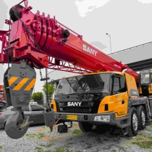 Sany Used 75 Ton Truck <b>Crane</b> Stc750 Mobile Knuckle Boom <b>Crane</b> Truck Mounted <b>Cranes</b> - Product Image 4