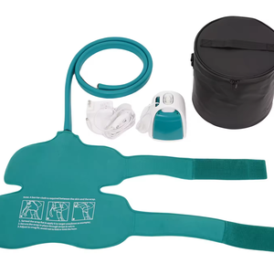 Appareil de cryothérapie à double système, enveloppement de glace chaud et froid pour les jambes et les genoux, masseur cryothérapeutique pour les genoux - Product Image 1