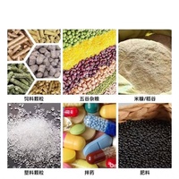 Mélangeur d'aliments pour animaux de ferme, grande machine industrielle verticale en acier inoxydable épaissi pour mélanger les granulés colorés, utilisation double (humide et sec)