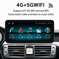 شاشة ستيريو 10.25/12.3 بوصة لسيارات مرسيدس CLS W218 X218 C218 NTG5.0 2016-2017، نظام أندرويد 14، ذاكرة 8+128 جيجابايت، كاربلاي، ملاحة سيارات، اتصال 4G LTE، شاشة لمس