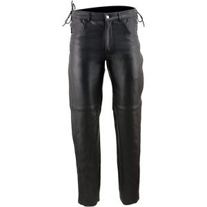 Pantalones de motociclismo informales clásicos Premium para hombre de cuero 2025 para ropa de carreras de automóviles - Product Image 2